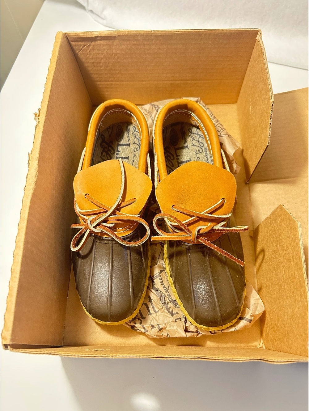 LL Bean Half Bean Boots NEW in box